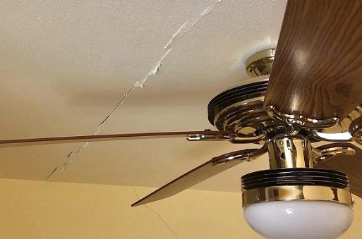 Types of Ceiling Cracks and What They Mean